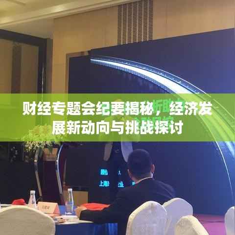 财经专题会纪要揭秘,经济发展新动向与挑战探讨
