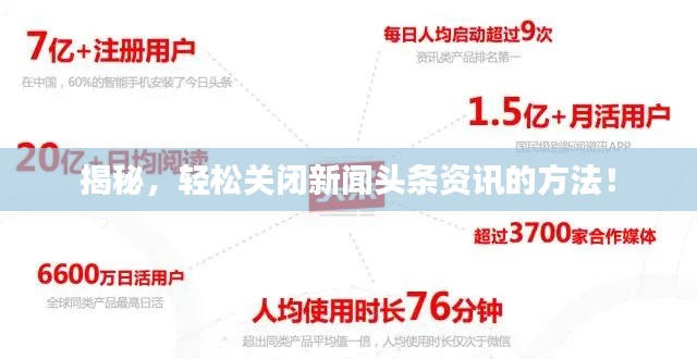 揭秘，轻松关闭新闻头条资讯的方法！